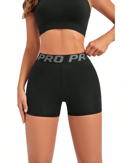 (Spring/Summer) Women Sports Yoga Shorts And Leggings, Suitable For Spring And Summer Wear Black