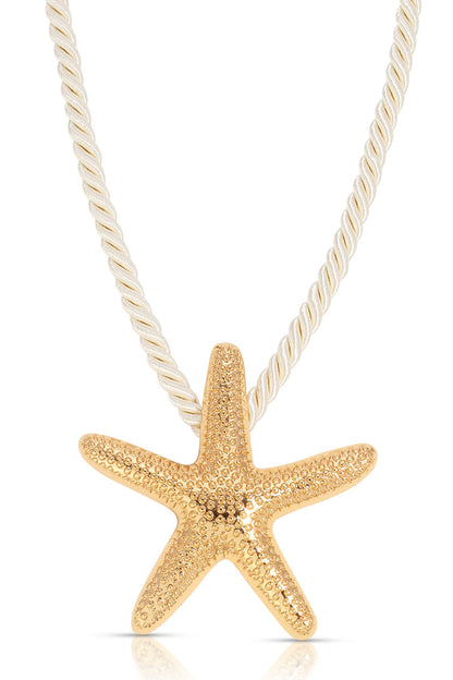 Starfish Necklace - 18k Gold Plated - SHOPJAUS - JAUS