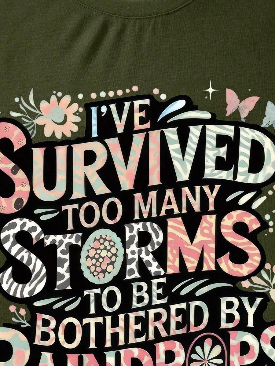 Summer Tops Too Many Storms Plus Size Short Sleeved T Shirts,4th Of July Outfit Women,Back-To-School Season,First Day Of School Shirts.