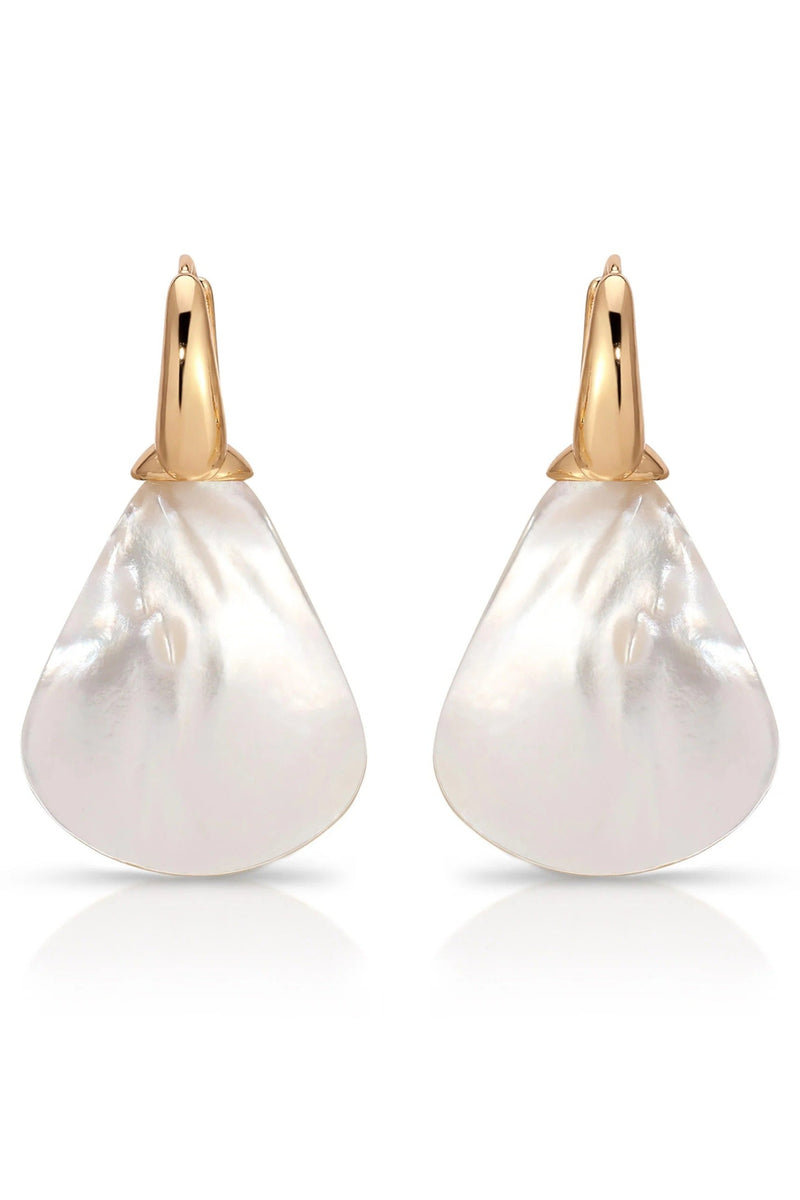 Sun-Kissed Pearl Earrings