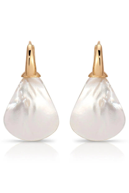 Sun-Kissed Pearl Earrings