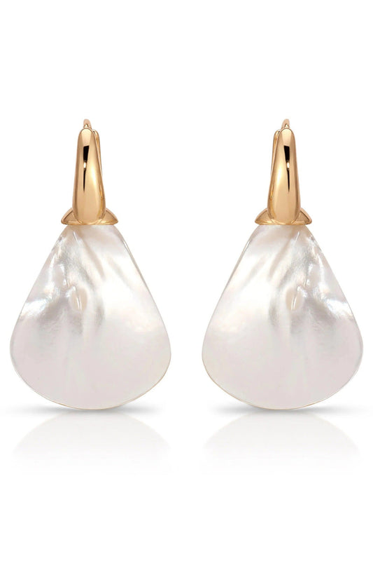 Sun-Kissed Pearl Earrings