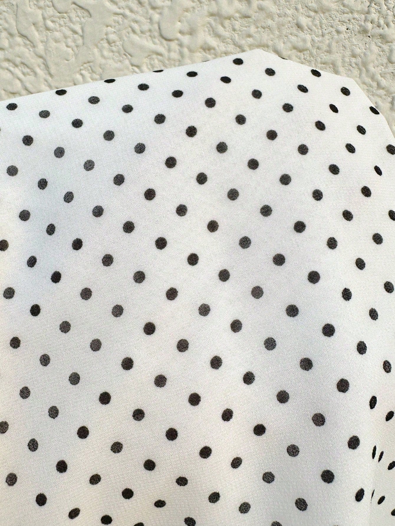 Sunnyshic Women's Chiffon Polka Dot Halter Backless Loose A-Line Mini Dress