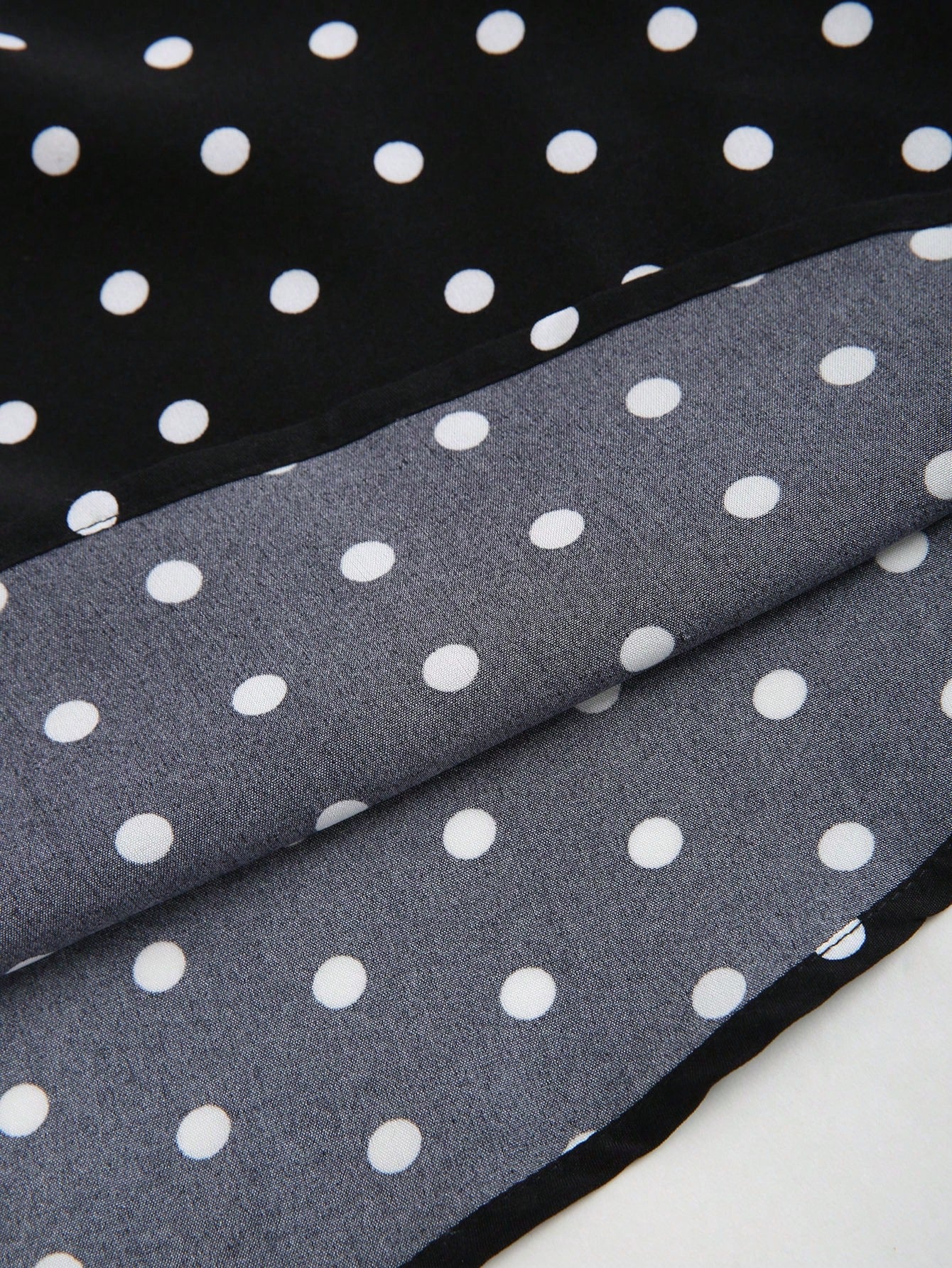 Sweetra Elegant Polka Dot Backless Halter Dress For Summer