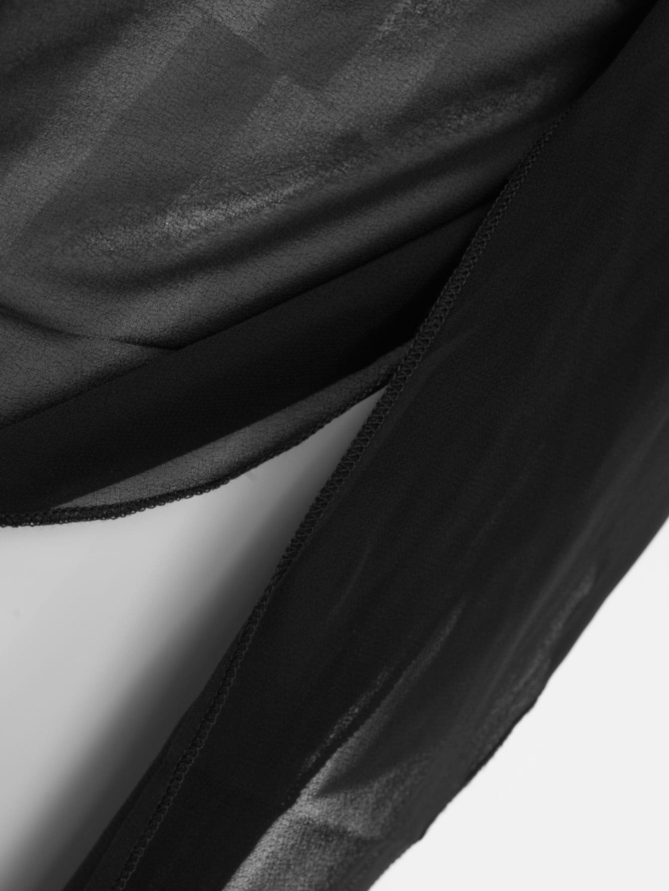 Swim Basics Asymmetrical Hem Sheer Lightweight Beach Cover-Up Skirt With Two Side Ties For Summer Holiday,Summer Beach