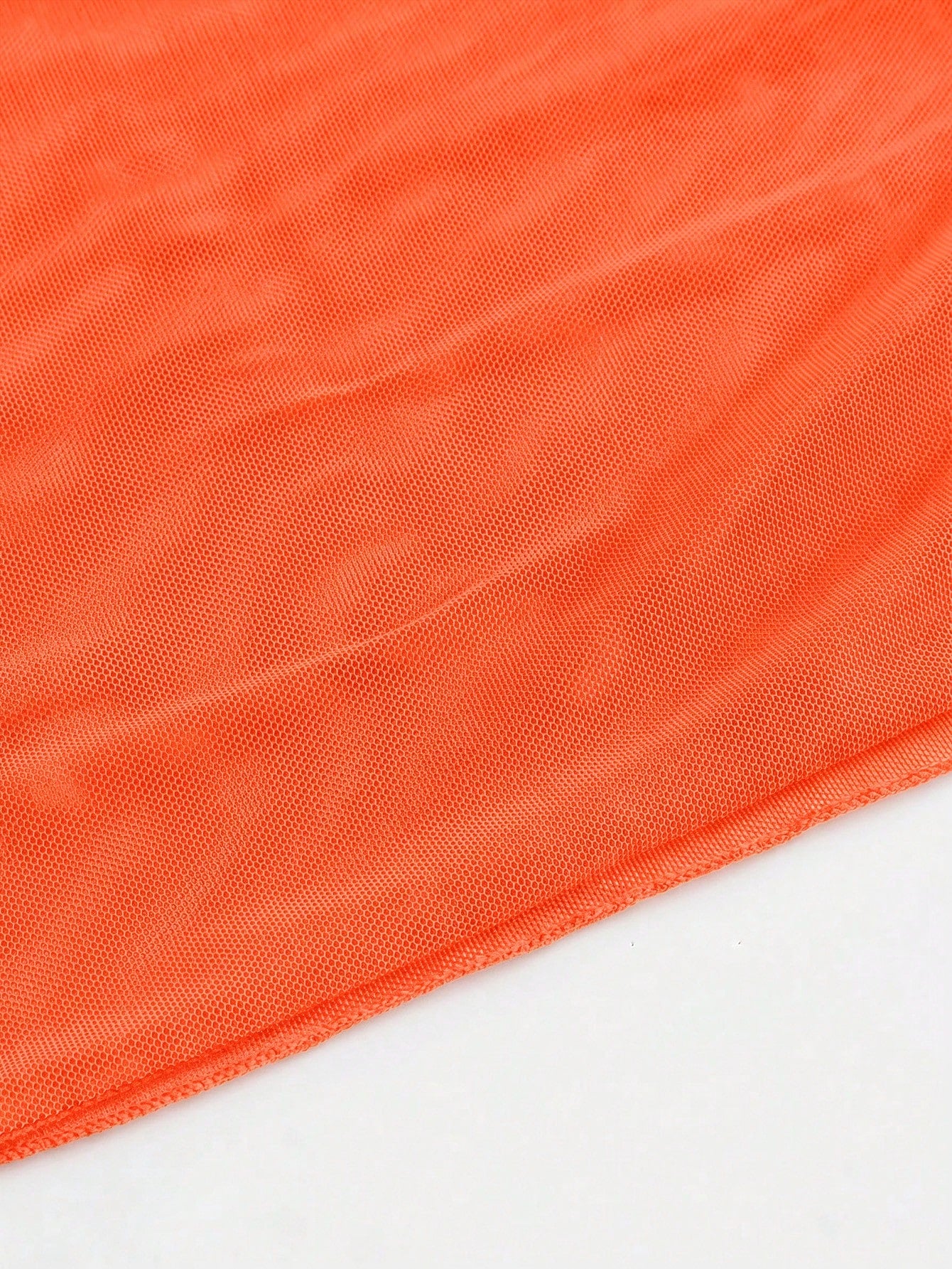 Swim Basics Solid Color Ruched Asymmetric Hem Tie-Front Skirt Romper Beach Vacation Burnt Orange Summer Casual Vacation