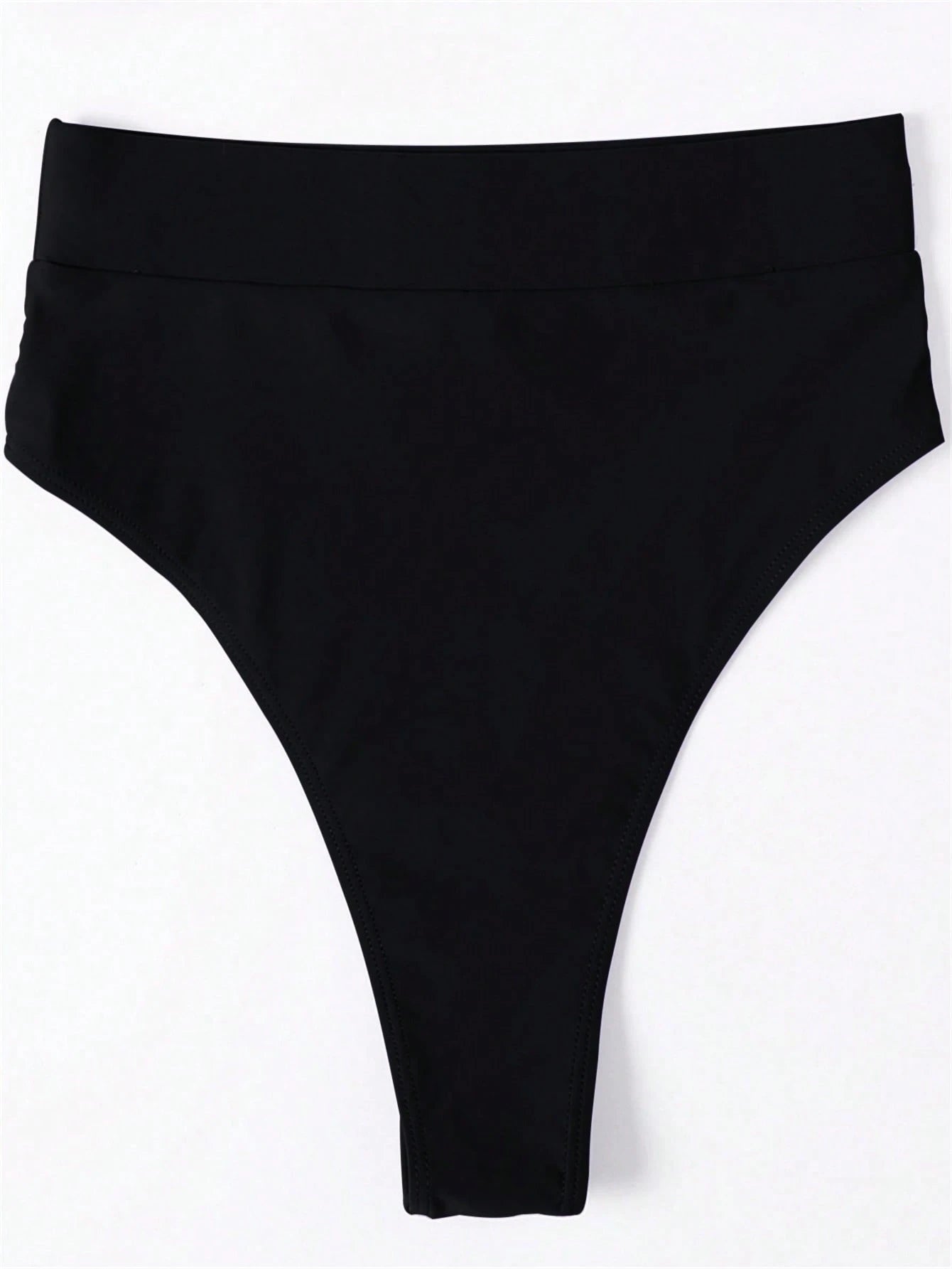 Swim Basics Summer Beach High Waisted Bikini Panty