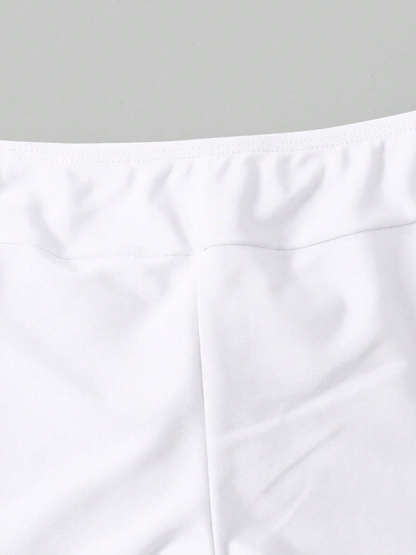 Swim Basics Summer Beach Solid Bikini Shorts