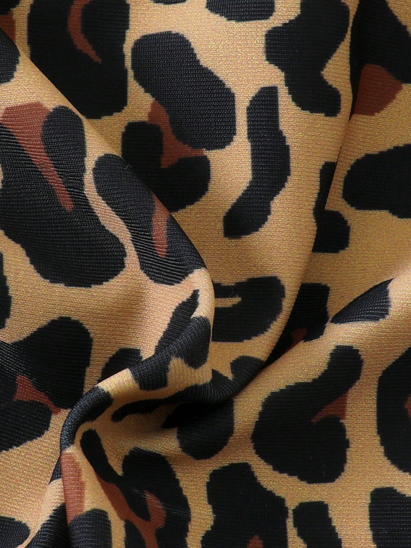 Swim Basics Women's Leopard Print Bikini Bottom, Sexy Swimwear