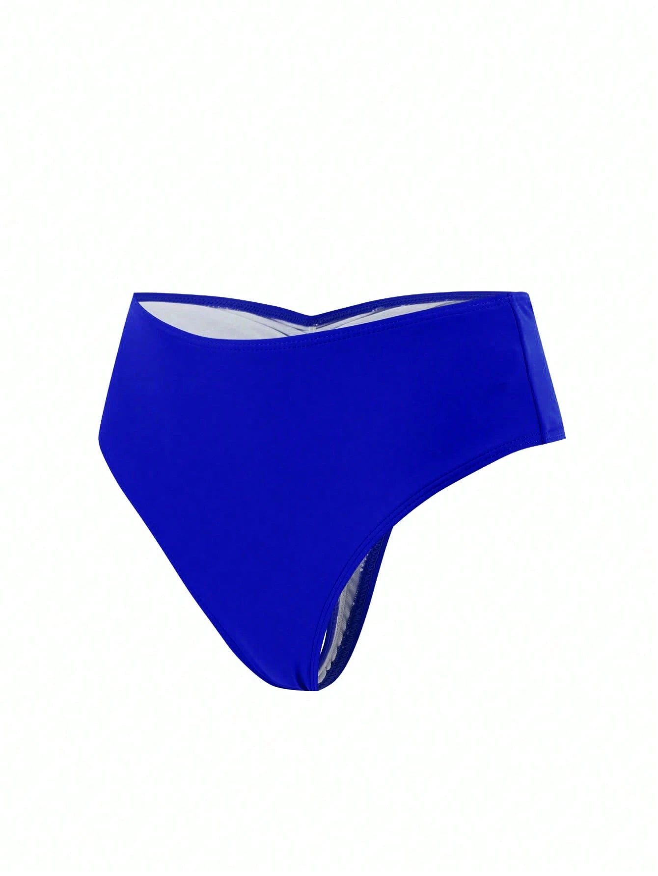 Swim Basics Women's Solid Color Ruched Bikini Bottom, Suitable For Beach, Vacation