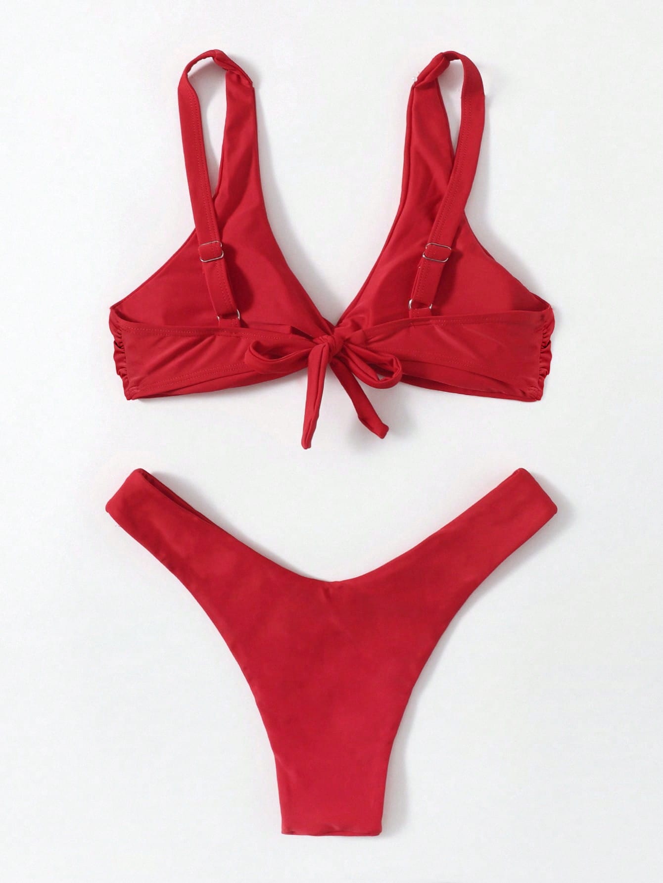 Swim Chiccia 2026SS New Women's White Solid Bikini Set,Summer Modest Push Up Swimsuits,Elegant Vintage Boho Holiday Party Swimwear For Beach,Cruise,Music Festival