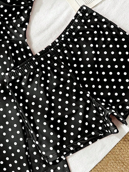 Swim Lushoire Plus Size Modest Women Beach Outfits, Slimming High-Quality Swimsuit For Vacation Hot Spring For Summer