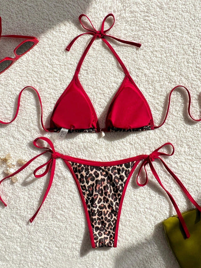 Swim Mod 2026 Spring/Summer Cute & Sexy Colorful Striped & Polka Dot Bikini Swimwear, Slimming Design For Beach Vacation