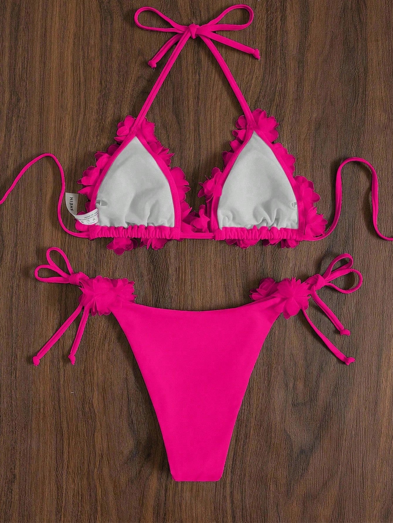 Swim Mod 2pcs/Set Floral Print Sexy Ladies Casual Swimwear, Elegant For Music Festival, Spring/Summer Beach Party