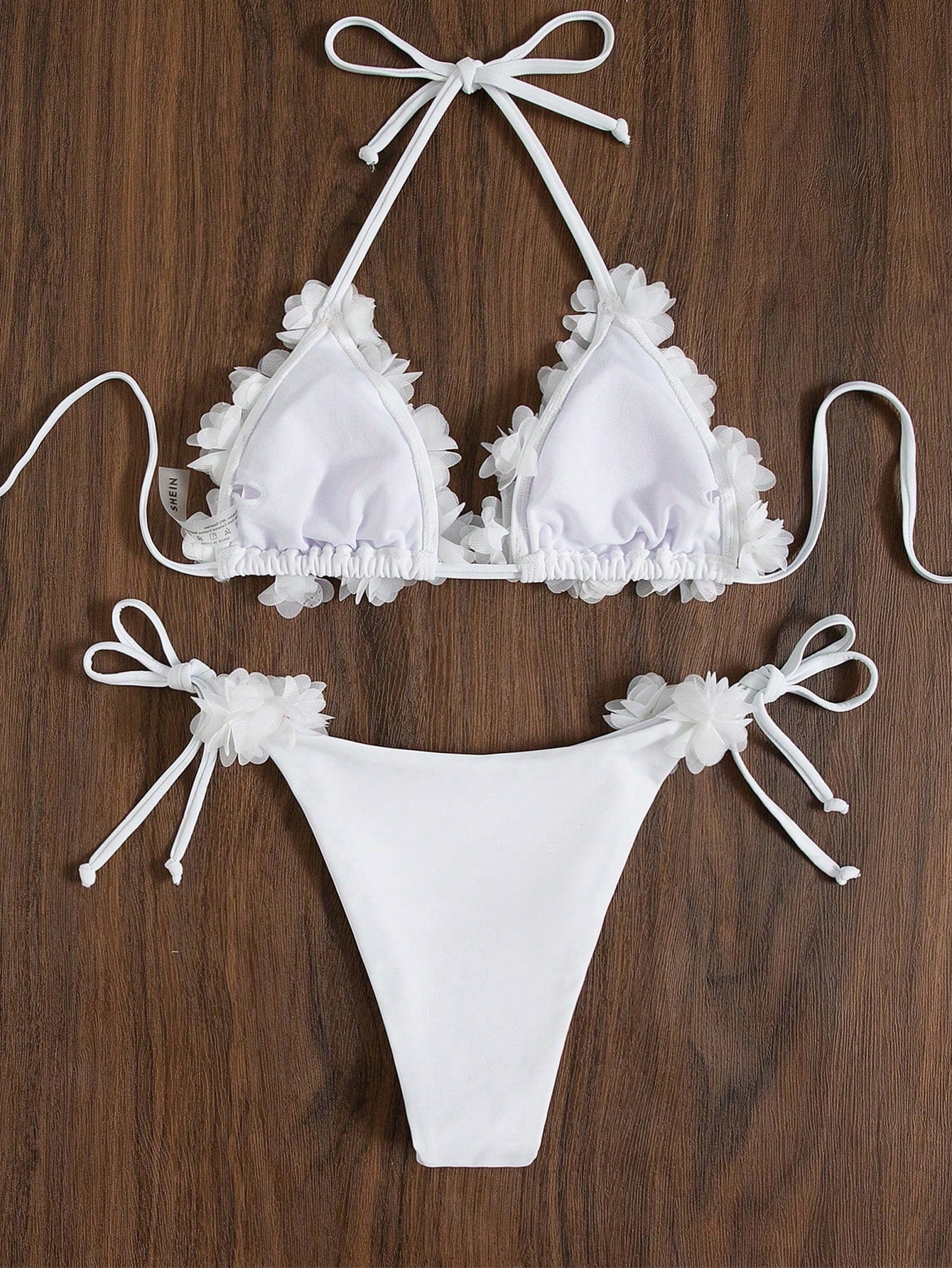 Swim Mod 2pcs/Set Floral Print Sexy Ladies Casual Swimwear, Elegant For Music Festival, Spring/Summer Beach Party