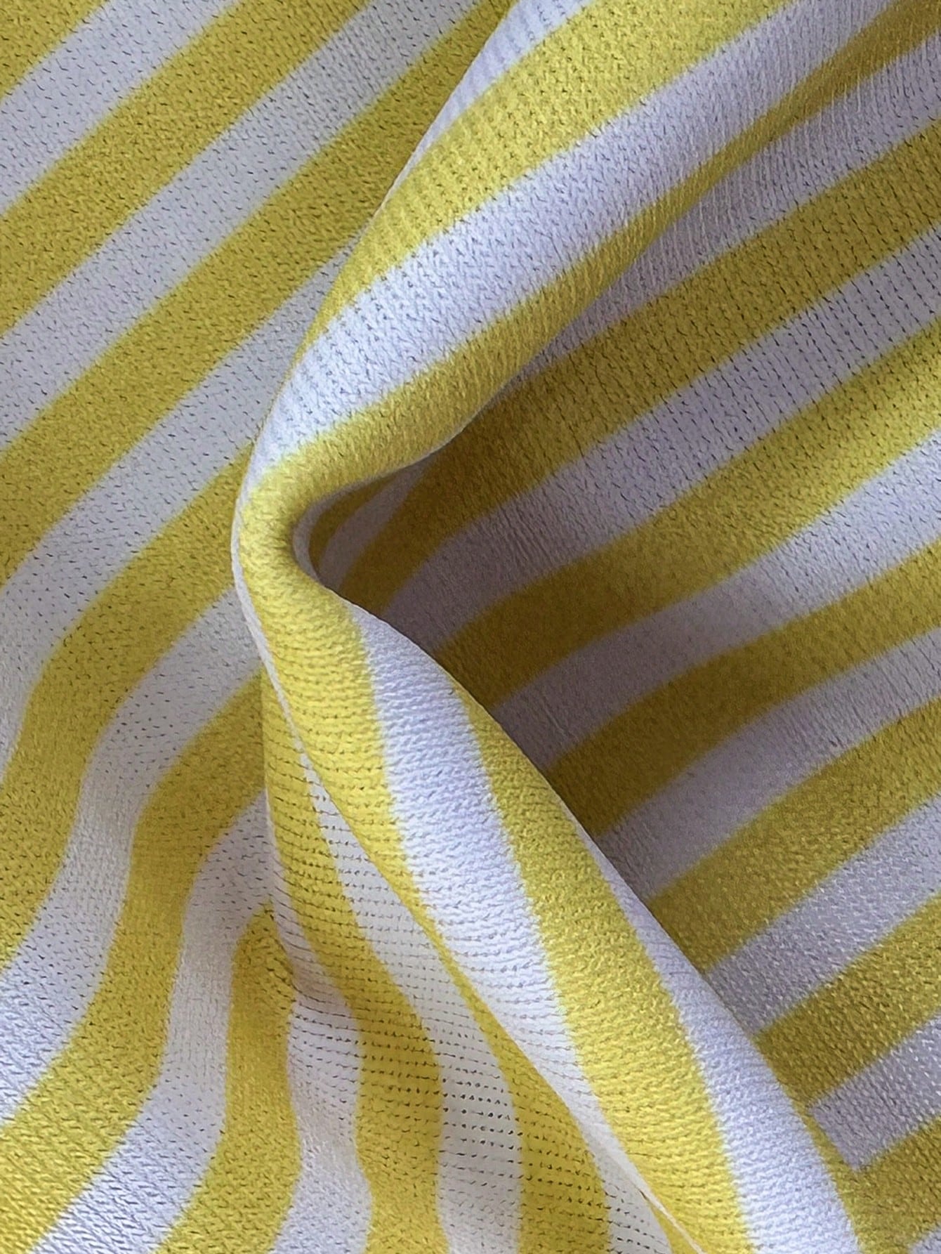 Swim Mod Women's Halter Bikini Two Pieces Swimwear Striped Gingham Trim Yellow Bikini,White,Summer,Cute,Pool Party,Holiday Vacation Tanning Floral Bikini