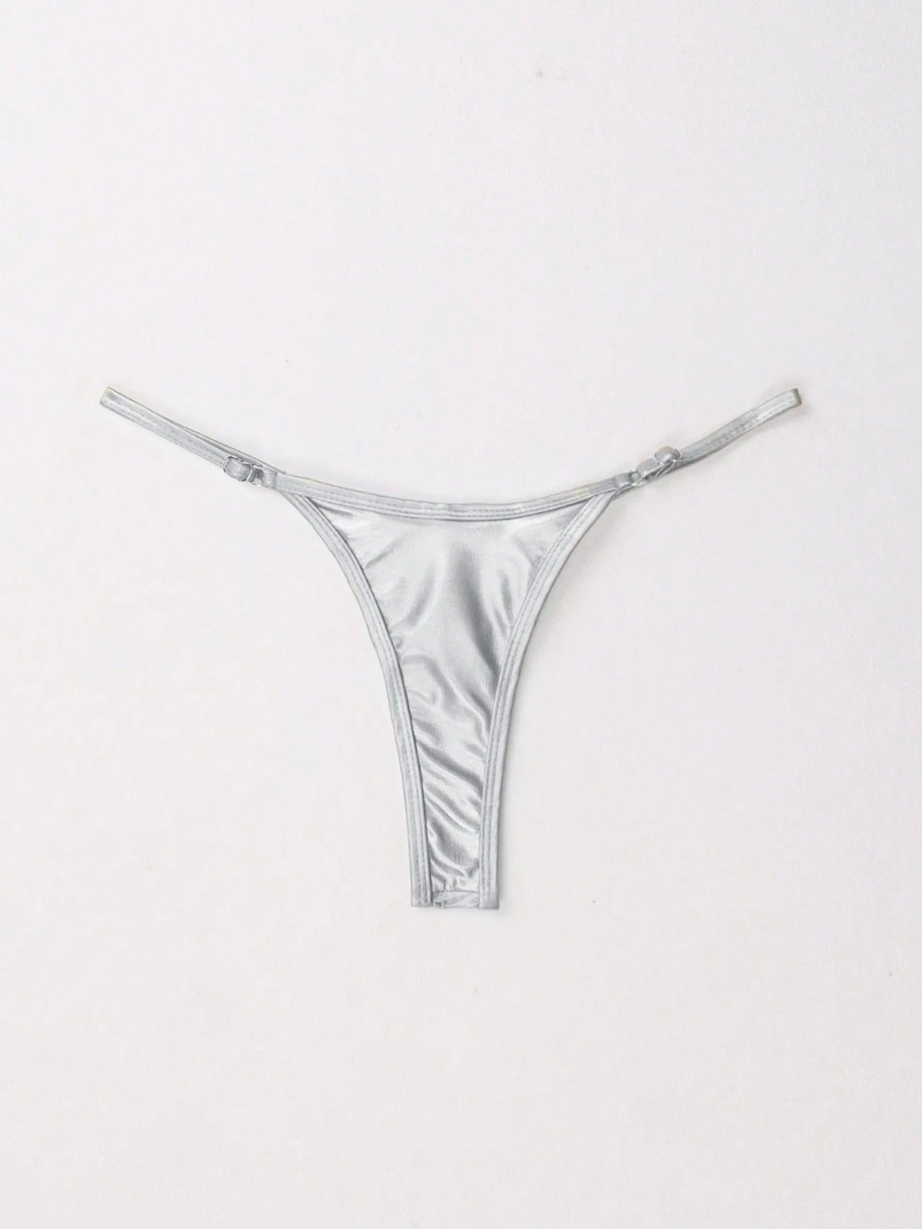 Swim Summer Beach Metallic Bikini Bottom