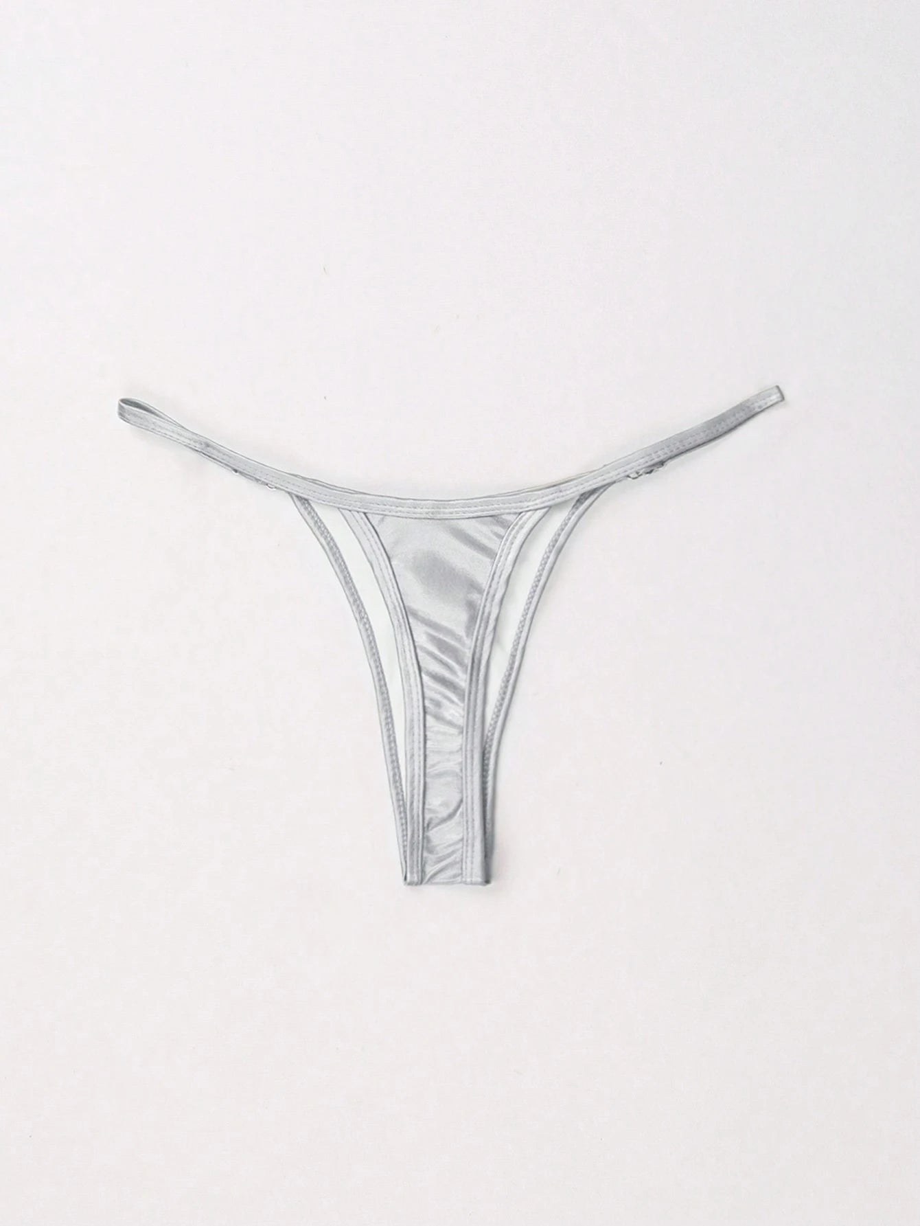 Swim Summer Beach Metallic Bikini Bottom