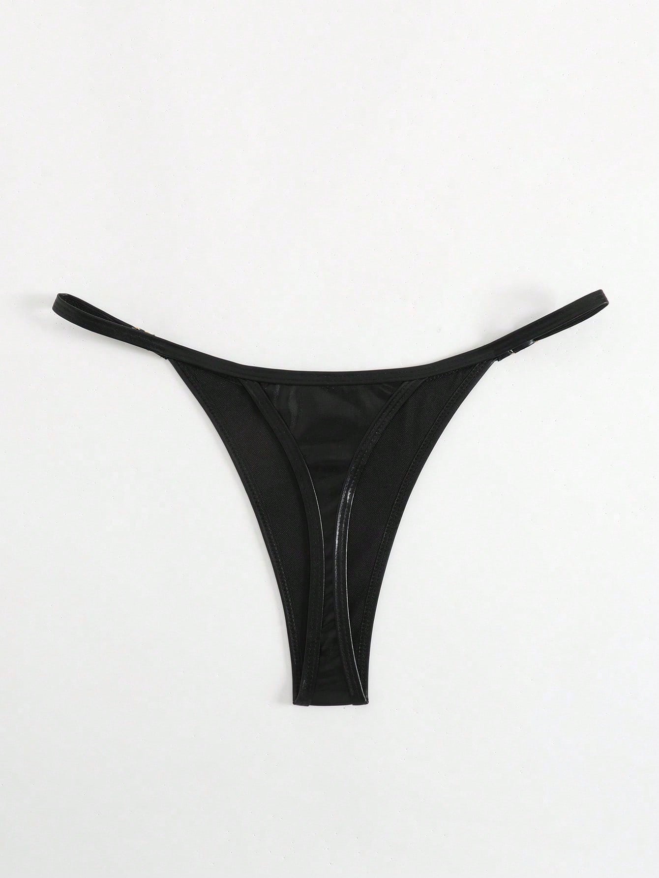 Swim Summer Beach Metallic Bikini Bottom