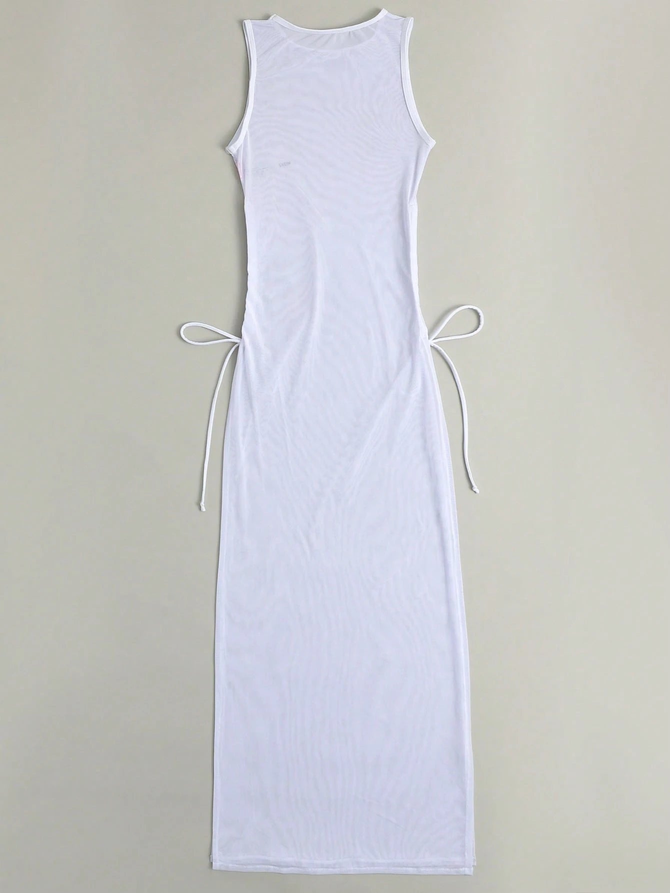 Swim Summer Beach Sheer Mesh Cover Up Without Bikini Set