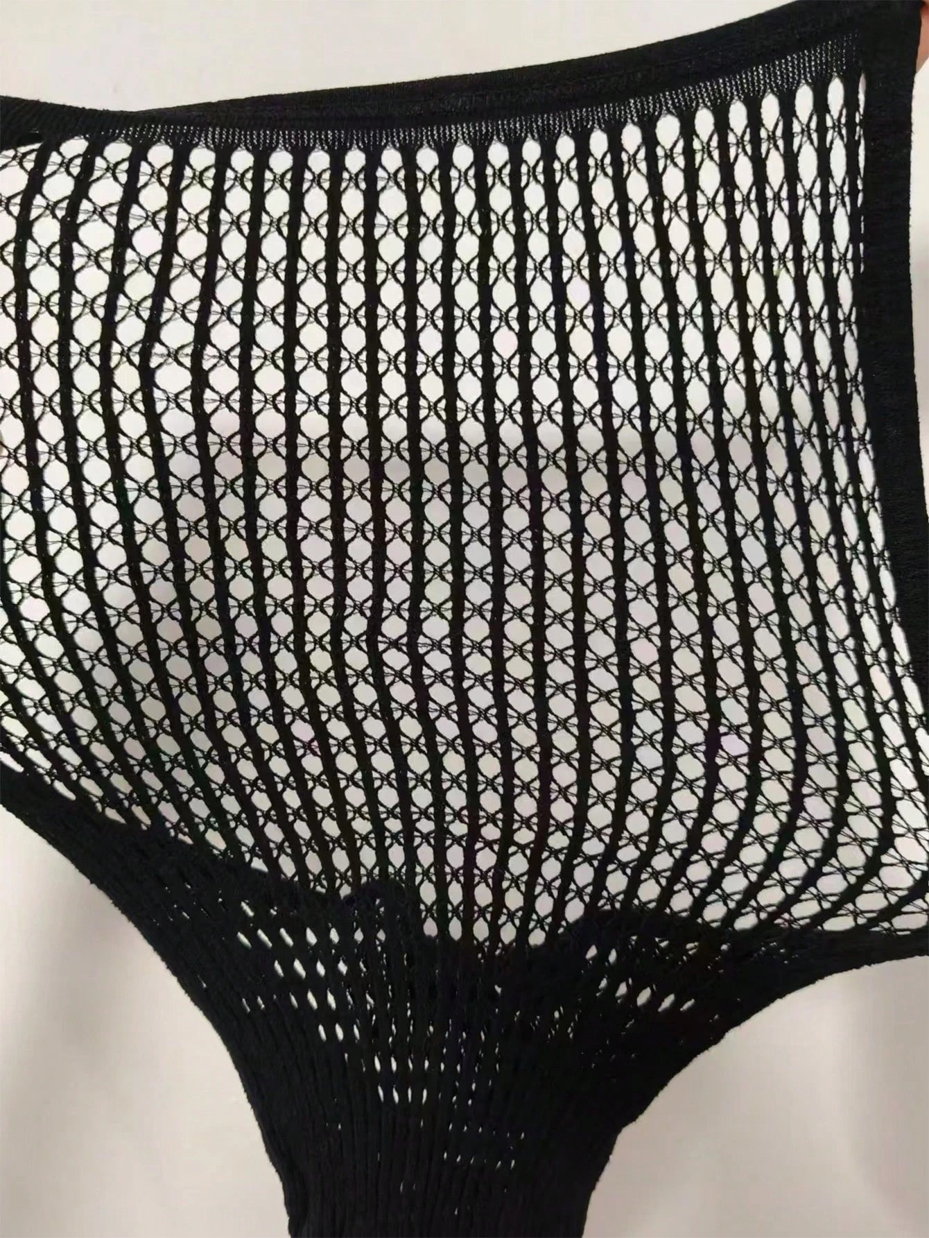 Swim SXY Summer Beach Women's Sexy Hollow Out Cover Up Bodystocking, Simple Style