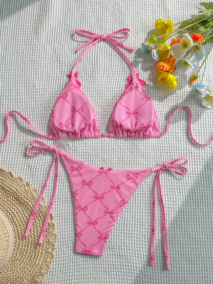 Swim Vcay 2pcs Halter Tankini Swimsuit With Bikini Bottom For Summer Beach Vacation