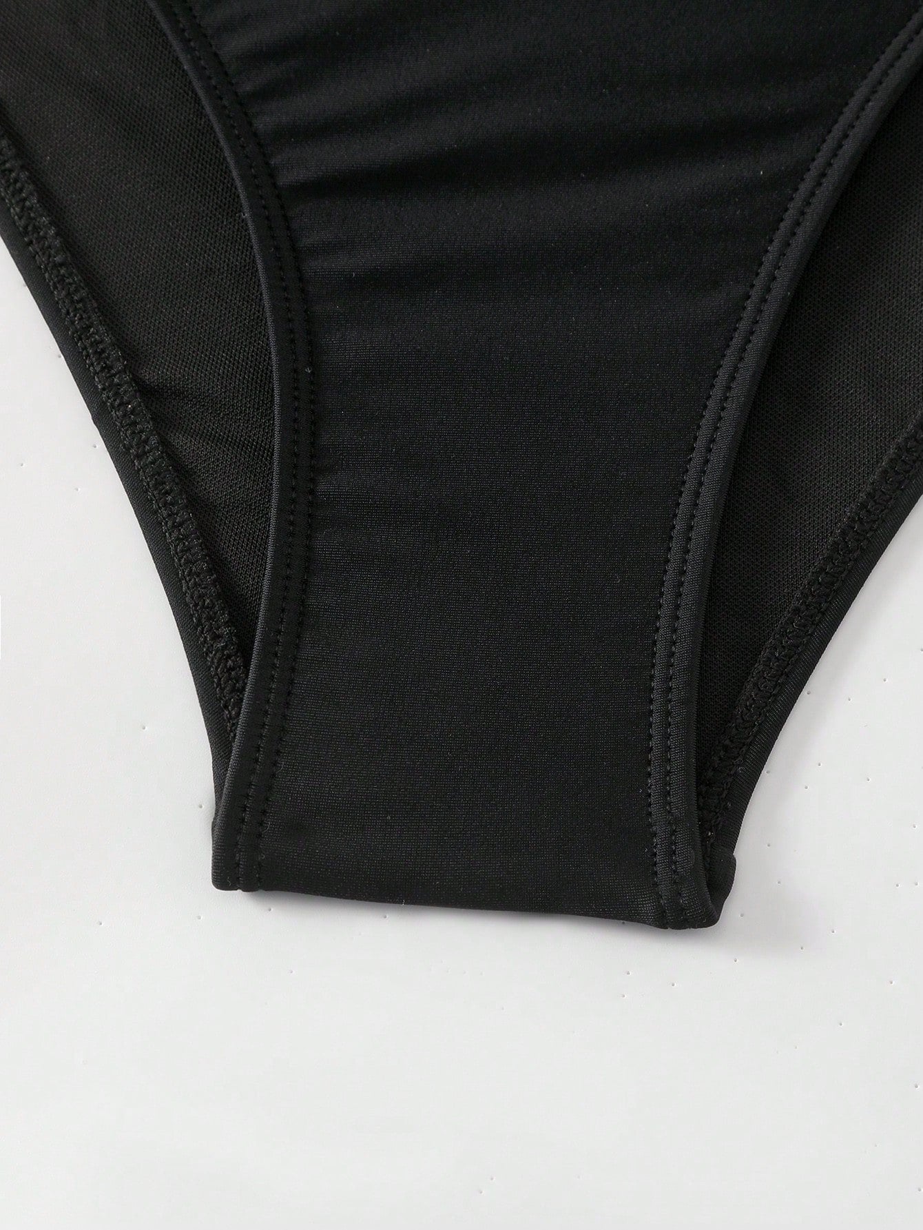 Swim Vcay Summer Beach Solid Color Simple Bikini Bottoms