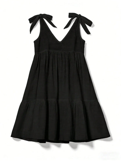 Swim Vcay Summer Outfits For Women Simple Solid Color Women's Sleeveless Cover Up For Daily Wear Summer