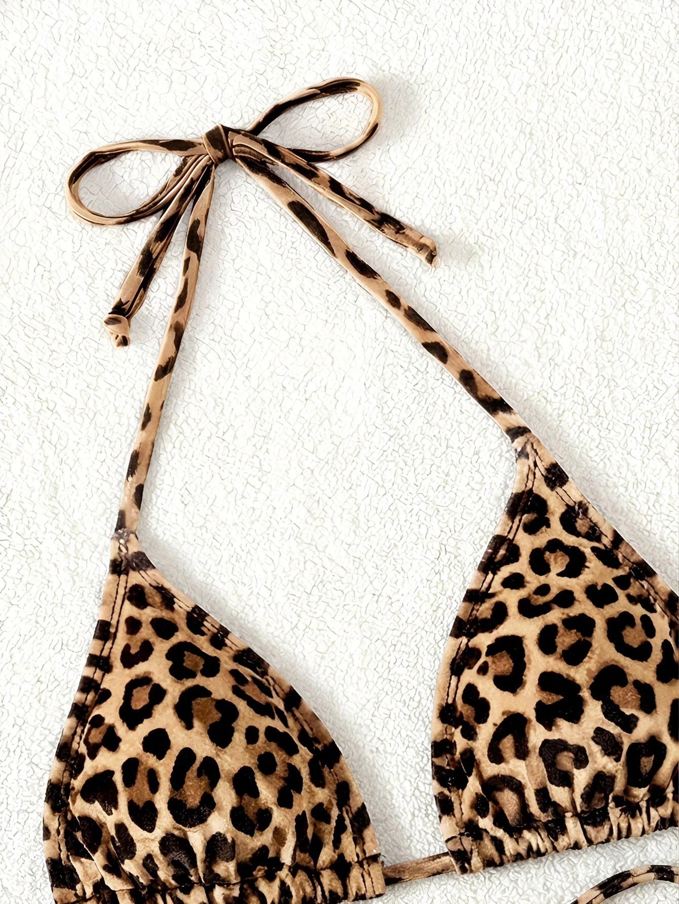 Swim Vcay Women Leopard Print Swimwear Top,Brown Summer Casual Beach Holiday Vacation Bikini Animal Print One Piece Bathing Suits Bohemian Elegant Vintage Y2K