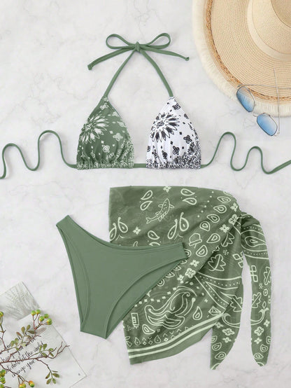 Swim Vcay Women Summer Beach Swimsuit