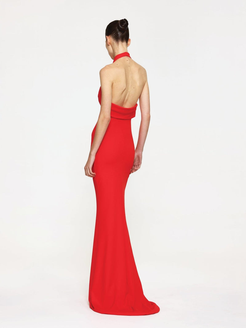 Sydney Gown - Cherry Red - SHOPJAUS - JAUS