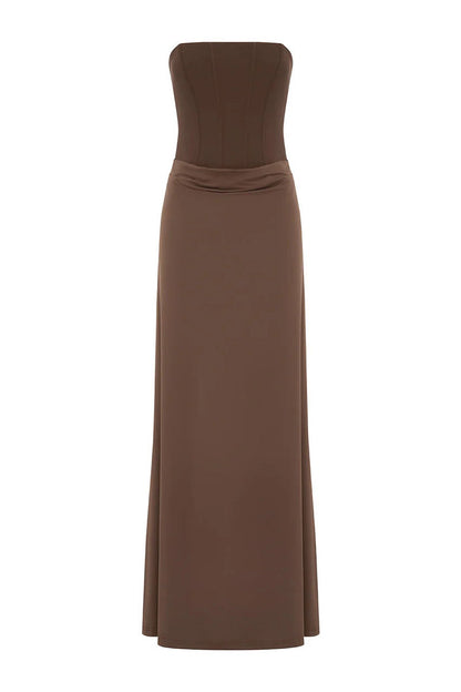 Taleah Maxi Dress - Espresso