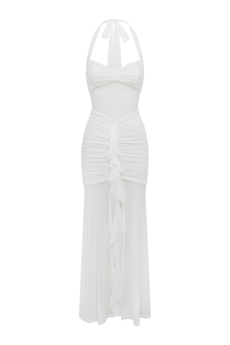 Tallula Maxi Dress - White - SHOPJAUS - JAUS