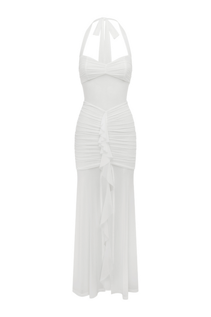 Tallula Maxi Dress - White - SHOPJAUS - JAUS