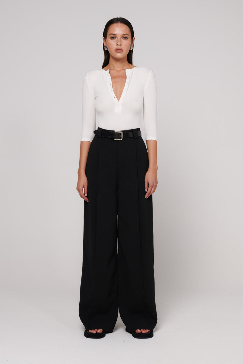 Tanah Bodysuit - White - SHOPJAUS - JAUS