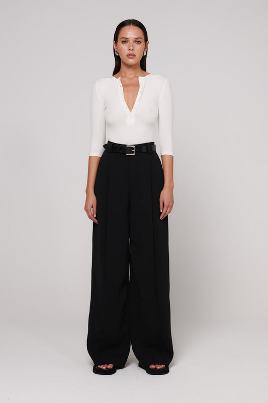Tanah Bodysuit - White - SHOPJAUS - JAUS
