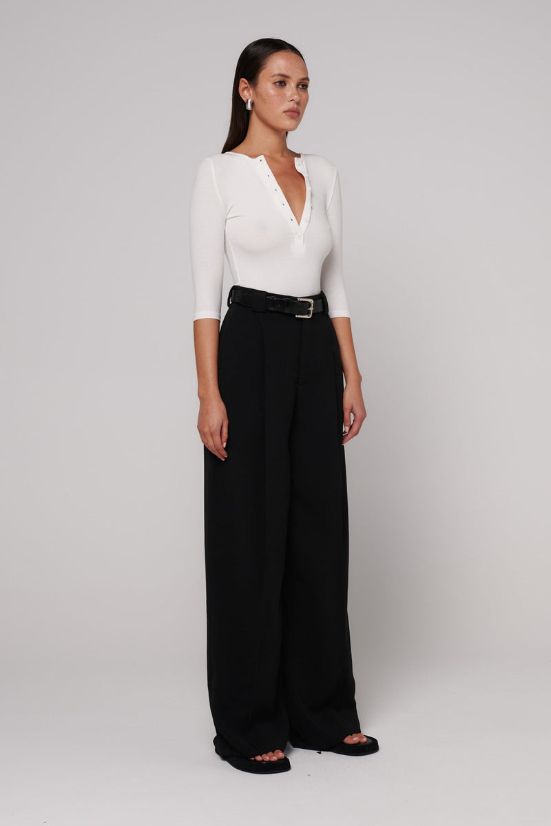 Tanah Bodysuit - White - SHOPJAUS - JAUS