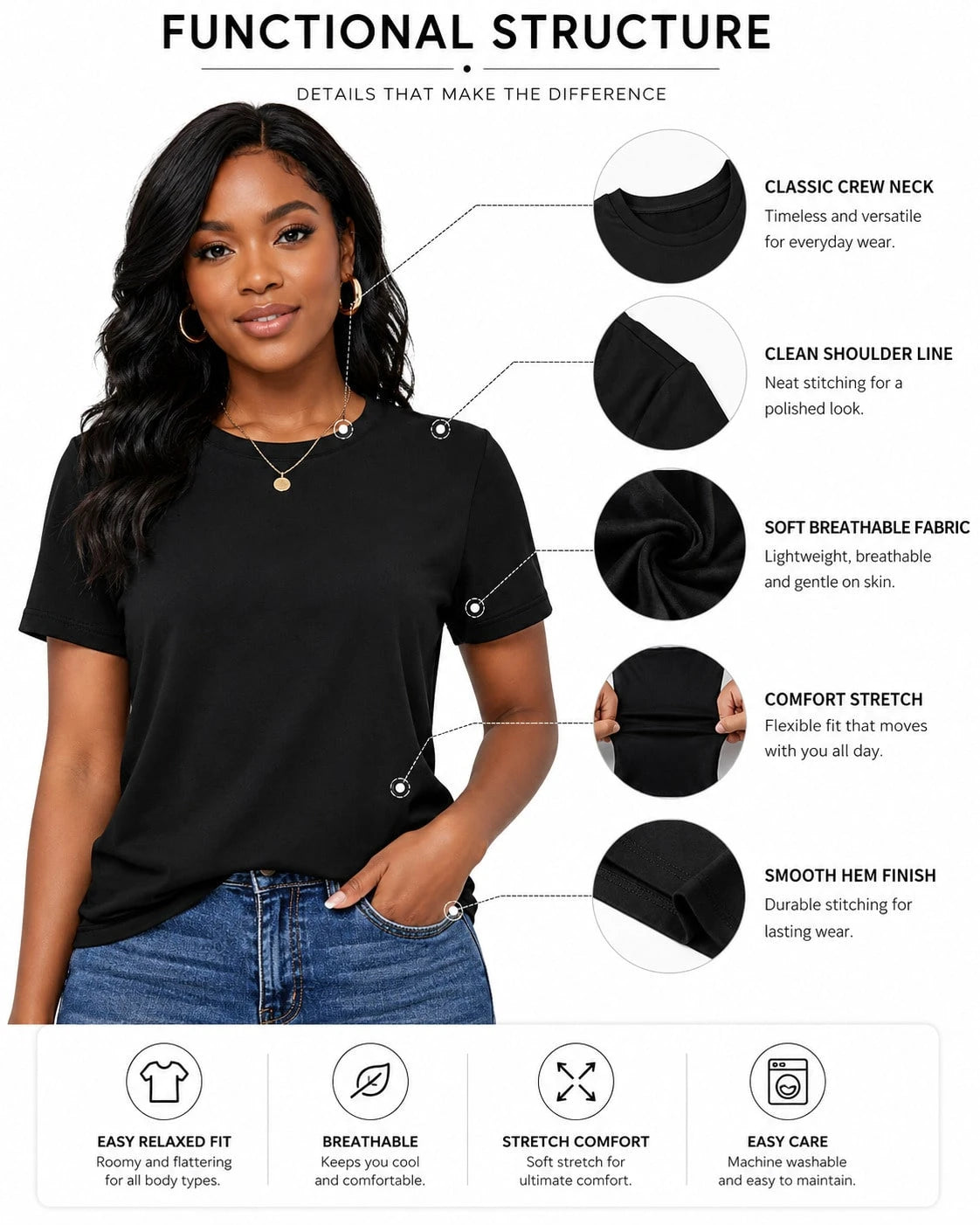 Teach Pattern Women's-Shirt Casual Style Summer Wear Teachers
