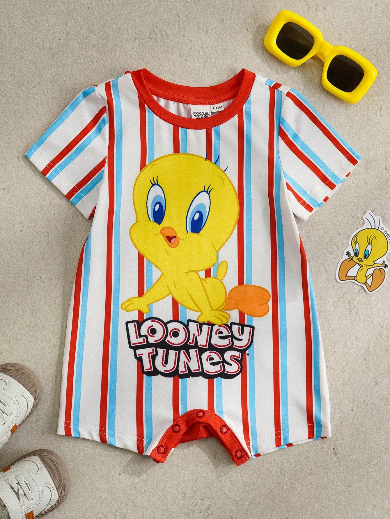 TEENAGE MUTANT NINJA TURTLES| Baby Boy Cartoon Print Casual Everyday Romper