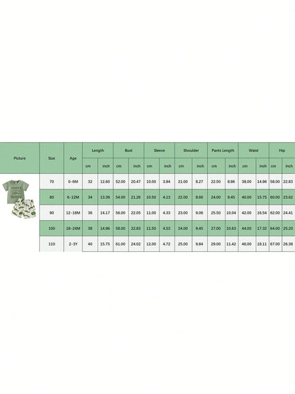 Toddler Infant Newborn Baby Boy Clothes Set 0-3T 2 Piece Summer Short Sleeve Crew Neck T Shirt Shorts Outfit Fishing Daddy's Fishing Buddy Print Daily Casual Wear