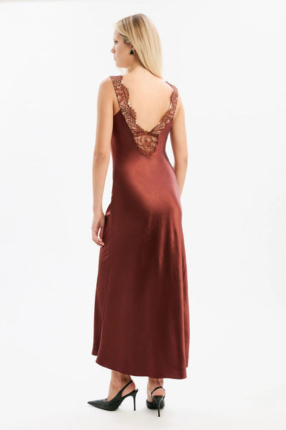Torie Dress - Brick