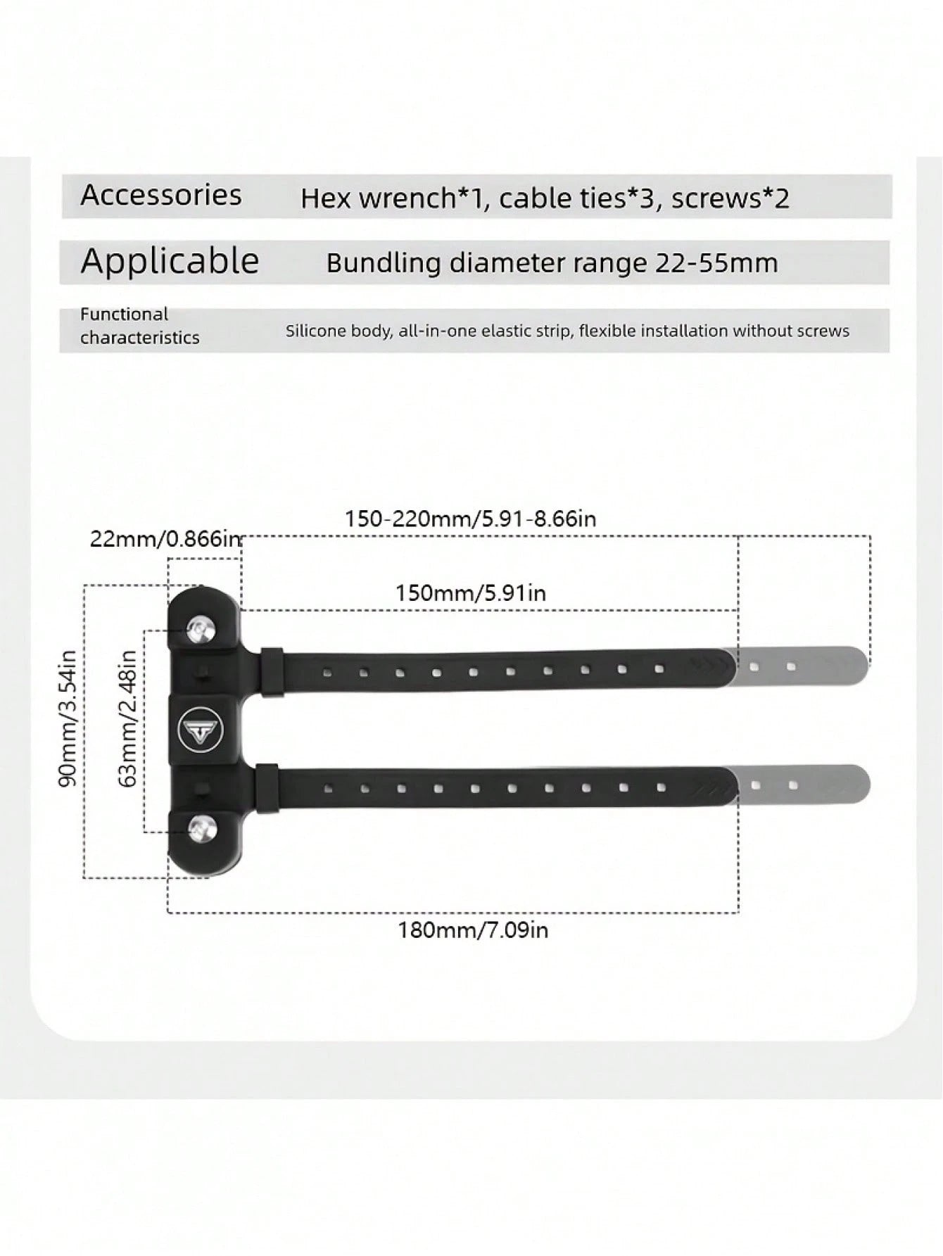 TOSUOD 1 Set Bicycle Water Bottle Cage Base Adapter Bracket, Suitable For Mountain Bike And Road Bike, Cycling Gear, Cycling Gift, Ideal Choice For Cycling