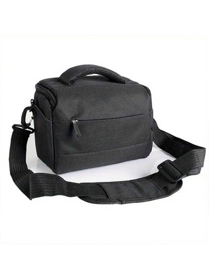 Travel Accessories 1pc Black DSLR Camera Bag Handbags Nylon Shoulder Bag Camera Case Portable For Nikon Canon DSLR Camera/Waterproof DSLR Camera Bag For Canon EOS R R10 R7 R6 R5 RP 250D 200D M200 M50
