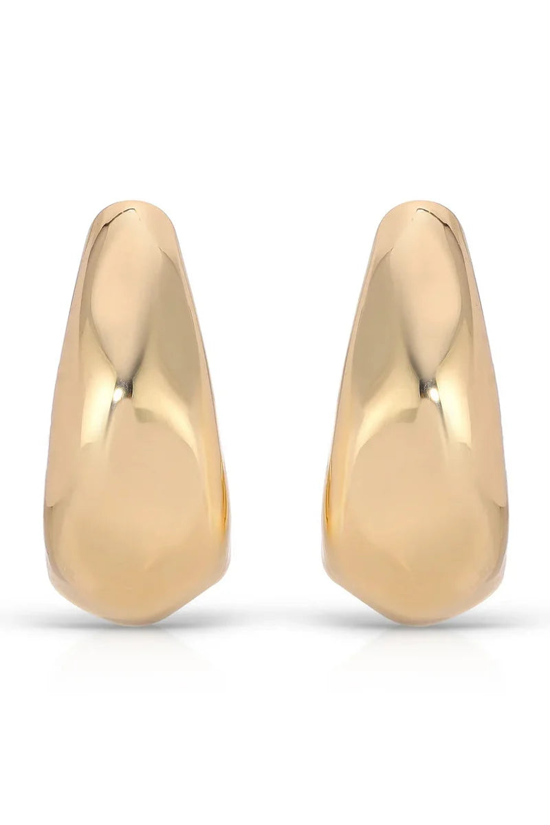 True Golden Hoop Earrings