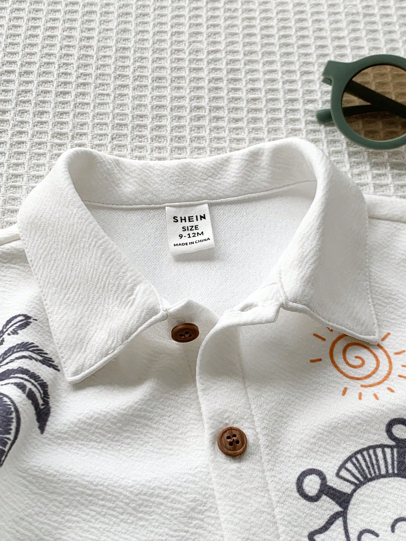 Unisex Baby Boy/Girl Baby Boy Spring/Summer Casual Cute Vacation Style Animal Print Short Sleeve Romper, Baby Boy Outfit Sets, Baby Boy Summer Clothes, Squishy