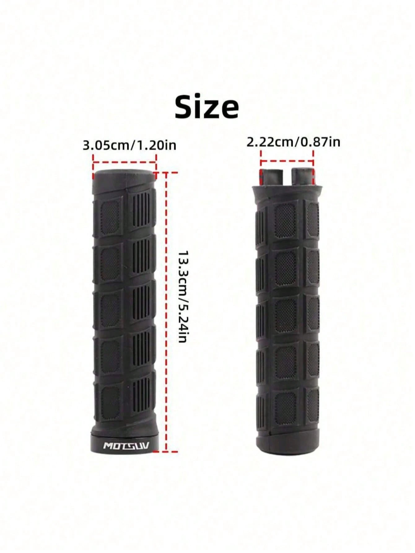 Universal Anti-Slip Bicycle Handlebar Grips, Shock-Absorbing Lock-On Lightweight Handlebar Covers, Suitable For Men And Women, Mountain Bike, BMX, Folding Bike, Fixed Gear Bike, Motorcycle, Bicycle Ac