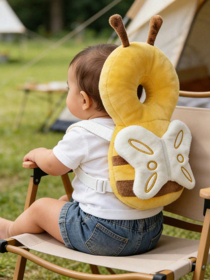 Upgraded Baby Anti-Fall Pillow, Thickened And Widened Toddler Protection Pad, Baby Head Anti-Fall Protective Pillow, Suitable For Toddling And Crawling Babies, Adjustable Baby Head Protection Pad, Bre