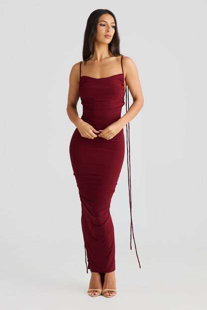 Valencia Dress - Shiraz - SHOPJAUS - JAUS