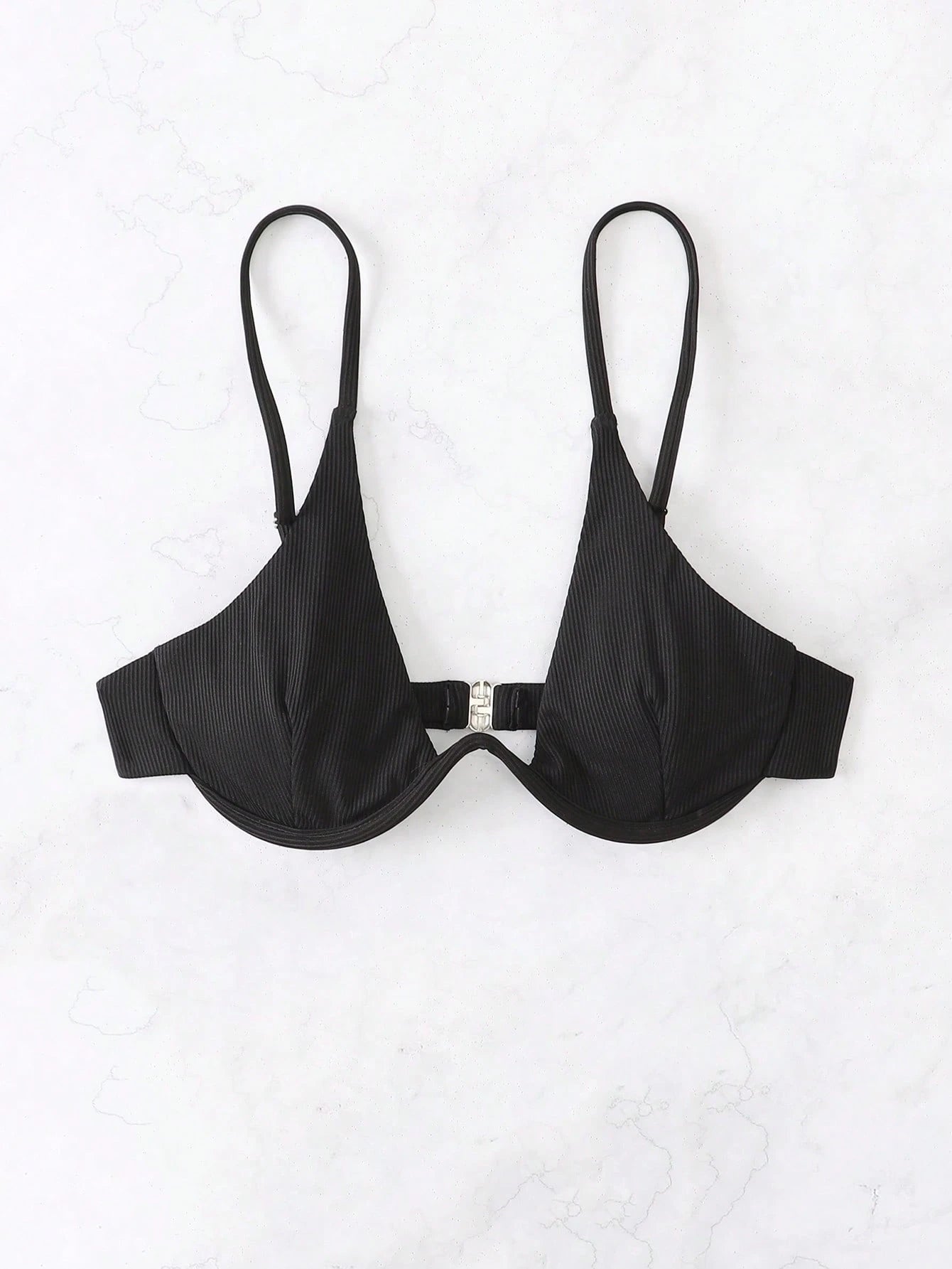 Vaytide Summer Beach Solid Underwire Bikini Top