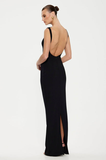 Verona Gown - Black - SHOPJAUS - JAUS